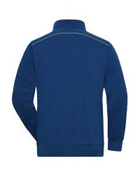 Half Zip Sweatshirt Blau